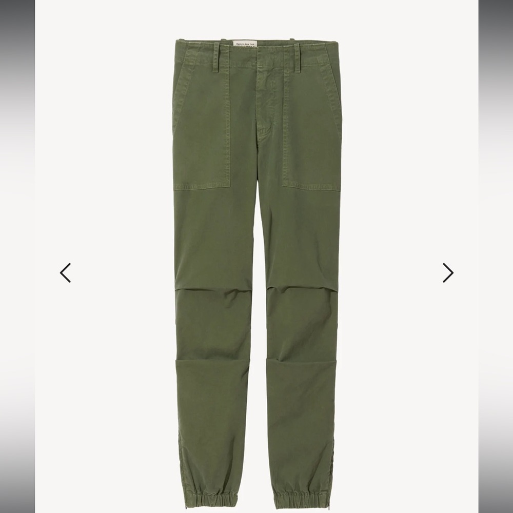 NILI LOTAN CROPPED MILITARY PANT - color Camo

$345